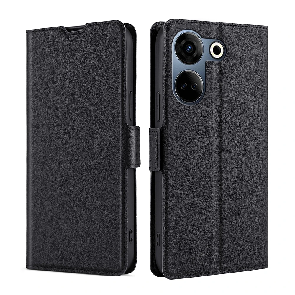 

phone case For Tecno Camon 20 Pro 4G Ultra-thin Voltage Side Buckle Horizontal Flip Leather Phone Case