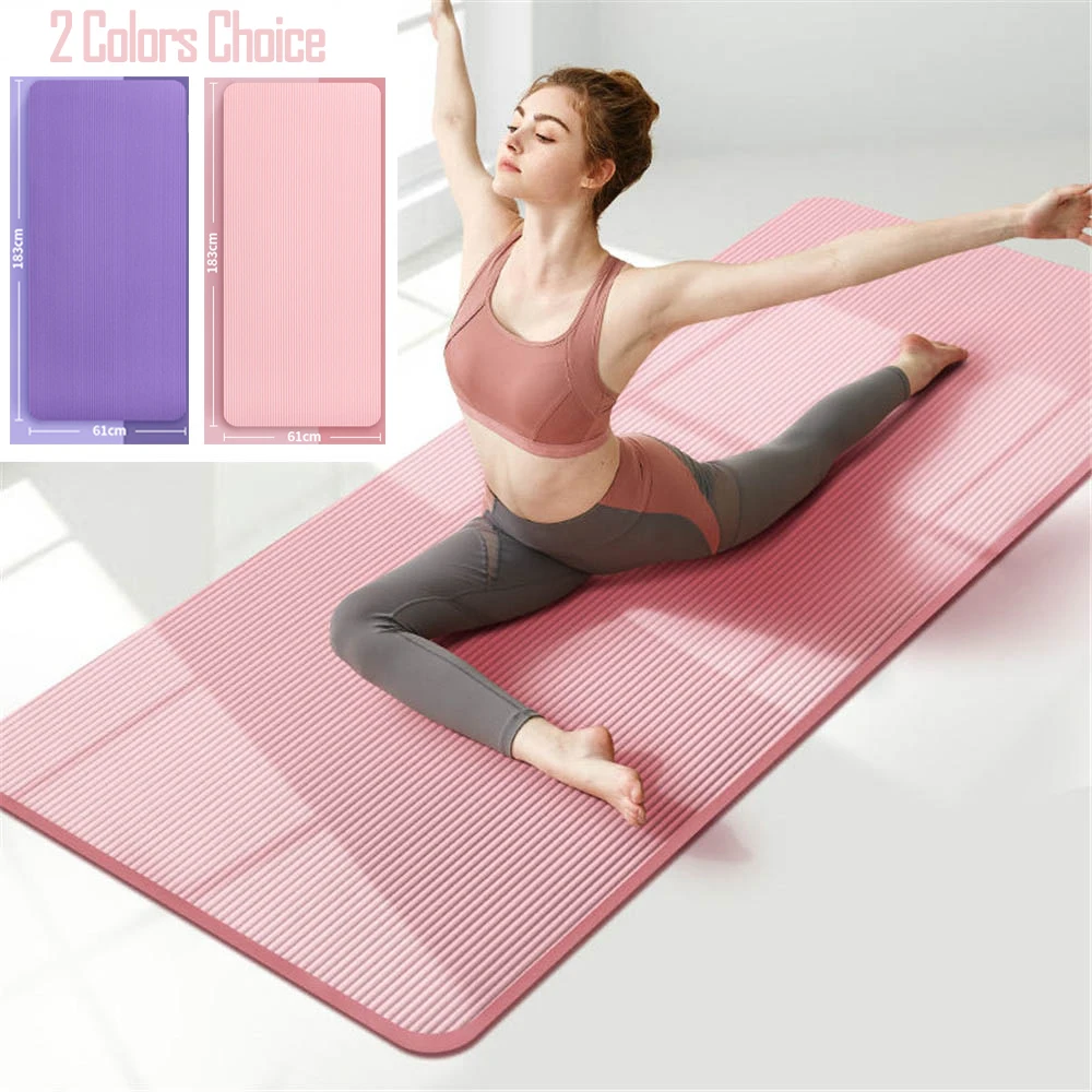 

Fitness exercise gym massage Gymnastics yoga rubber sport carpet workout Cork thick pilates mat blanket