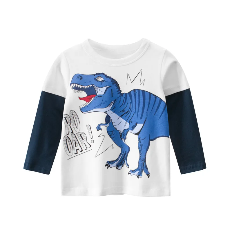 

Latest design baby boys t-shirt clothes cotton printed long sleeve kids boy's t-shirts, Picture shows