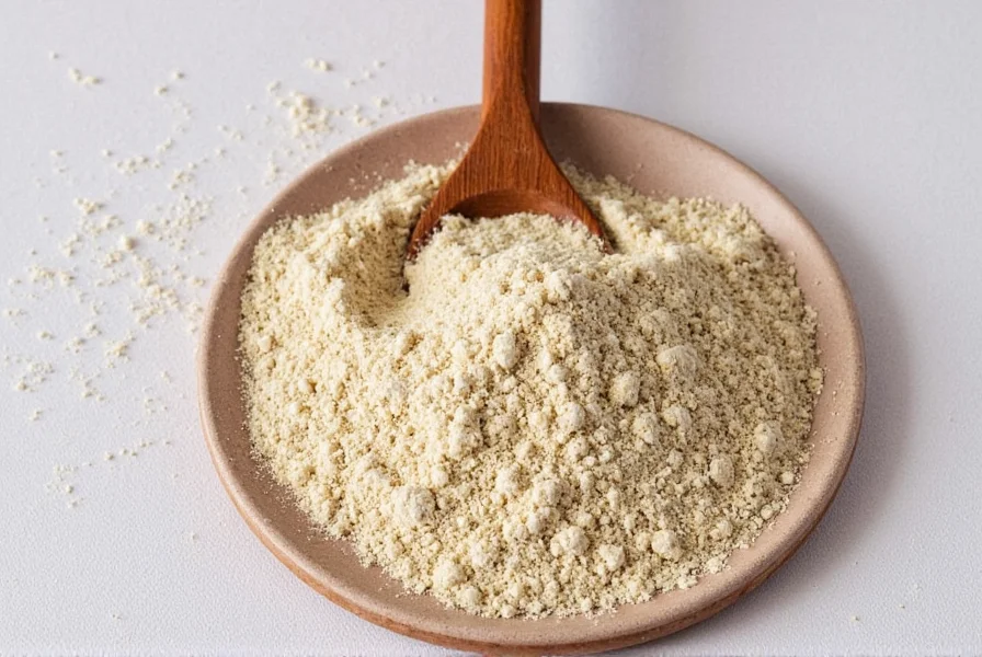 White pepper powder in a bag