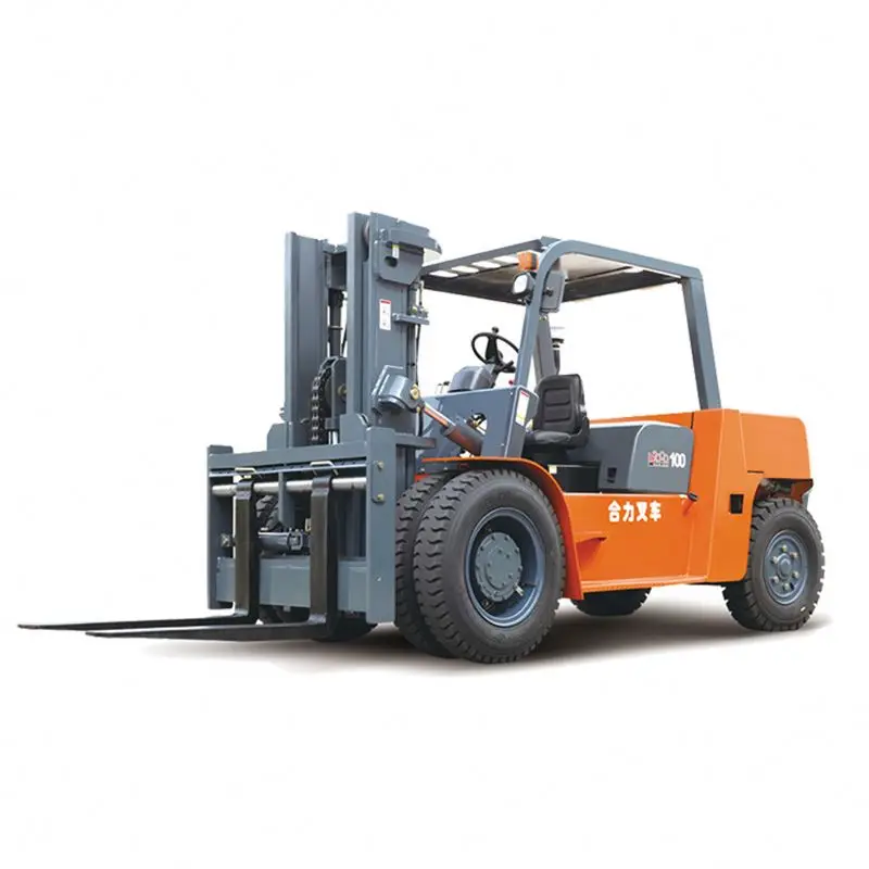 Eastwell Heavy Forklift 10 Tons Pneumatic Tyre New Style Forklift