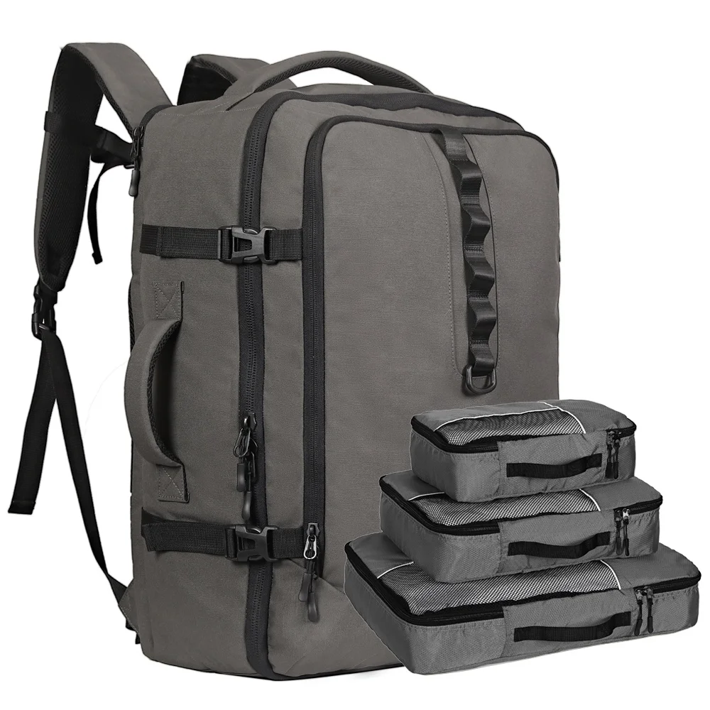 Men Women Waterproof Laptop Backpack Polyester Carry On BagPack OEM Travel Backpack Sets