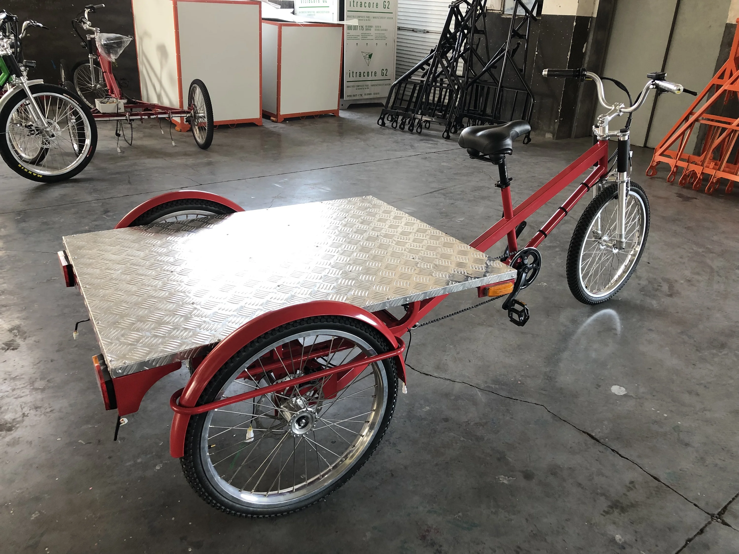 ESTER High Quality 3 Wheels Electric Cargo Flatbed Trike, View Cargo ...