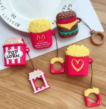 

3pcs Mini Cute Silicone Simulation Food Key Chains Bags Car Key Ring Holder Burger Keychains Accessories Small Gifts Jewelry