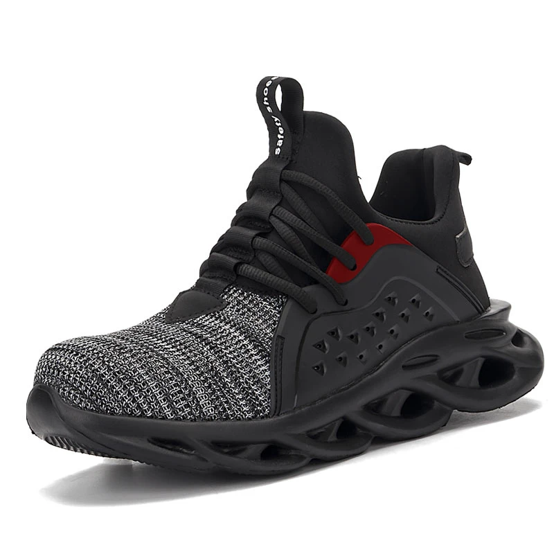 

Hot selling Safety Shoes Factory Wholesale Men and Women Breathable Light weight industrial working Steel Toe Safety Shoes
