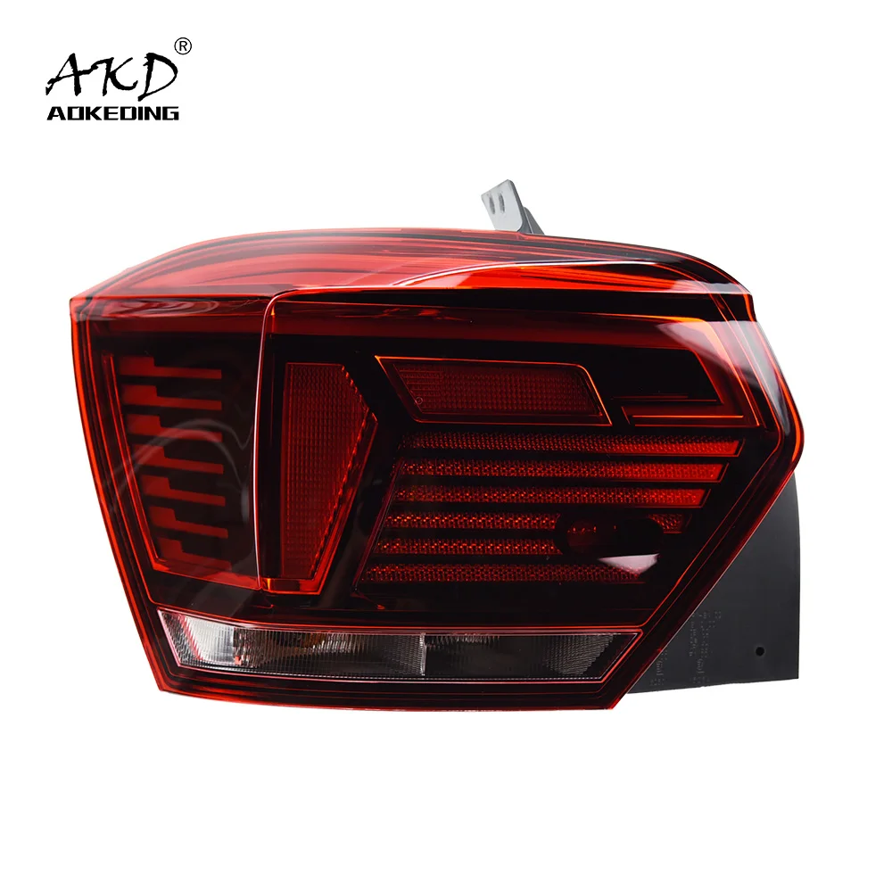 

Car Lights For Polo 2019-2021 LED Taillight Rear Fog Lamp Dynamic Turn Signal Highlight Reversing And Brake Accessories Upgrade