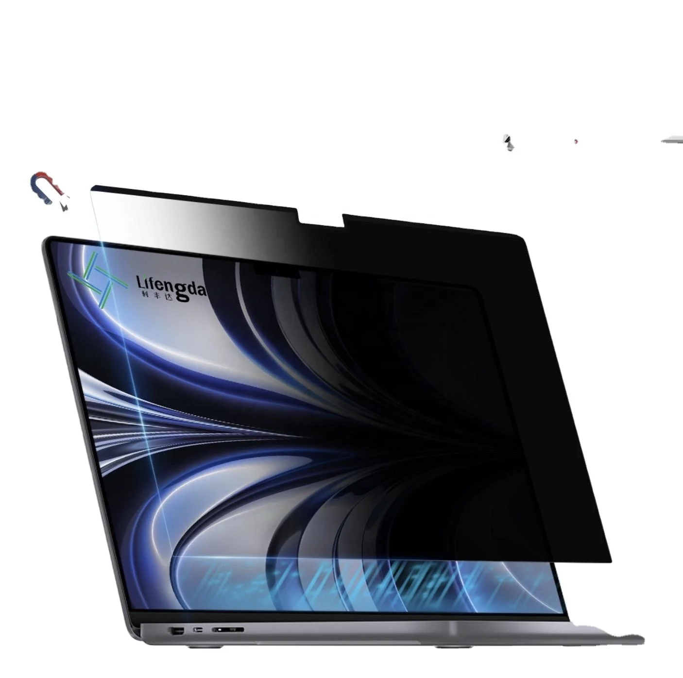 

New Design Magnetic Privacy Screen Protector for Macbook Air 13.6