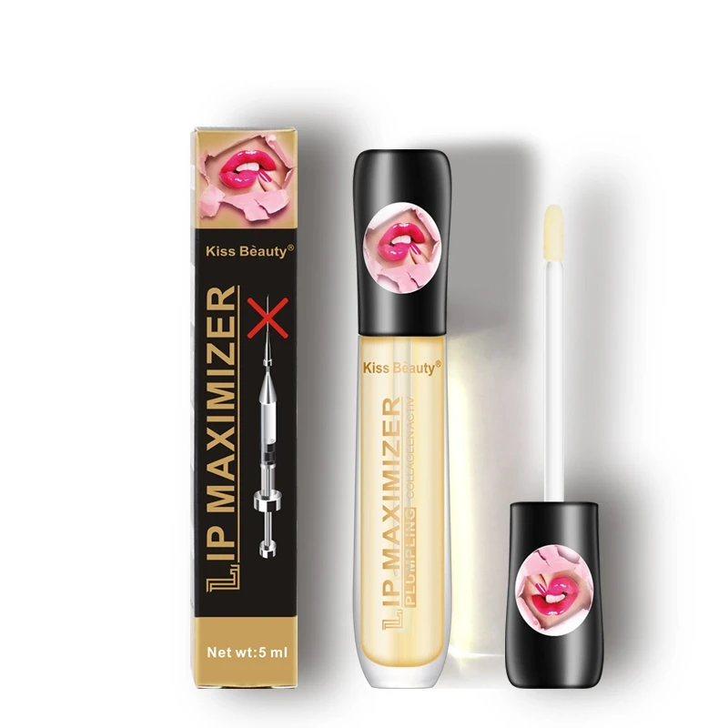 

Lip Care Moisturizing Plumper Repairing Reduce Lip Lines Brightening Private label Lip Plumper Oil, Honey