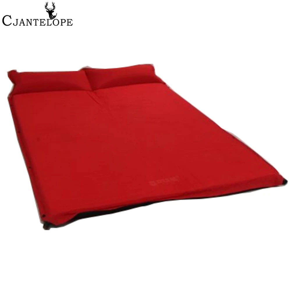 

Double cushion Self Inflating Sleeping Pad For Camping Pad Inflatable Camping Mattress Pad with pillow