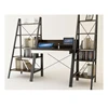 French Style Lamp Metal Glass Door Closed Bali Sliding Antique Chinese Stainless Steel Ladder Boo Bookcase Book Shelf Bookshelf