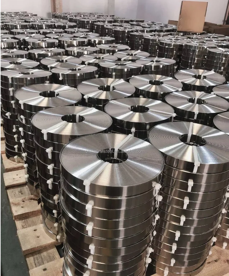 304 Stainless Steel Manual Packing Belt 12.7mm 16mm Perforated with Holes High Tensile for Cable Tray Installation