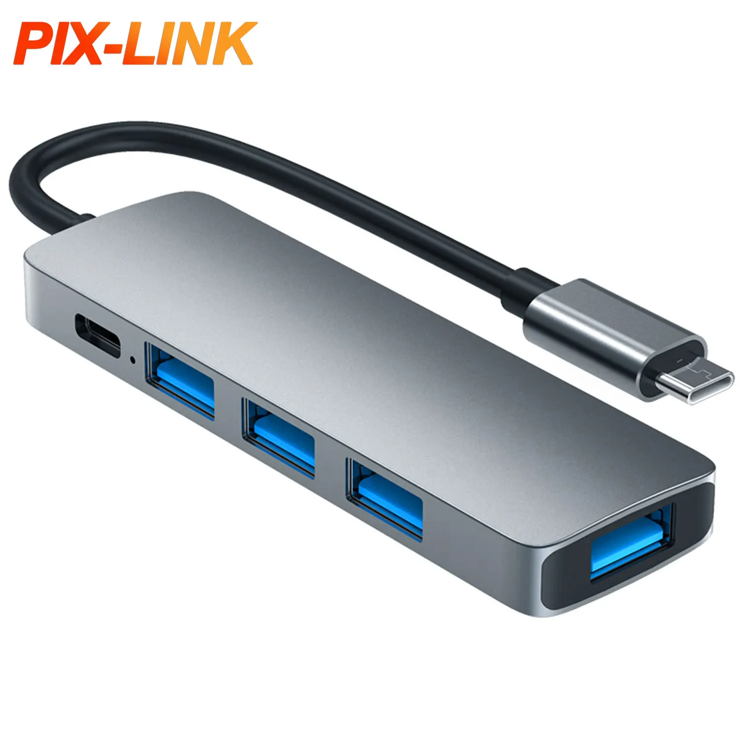

New Arrival 4 ports USB 3.0 Type C Charge Desktop PC Laptop Adapter USB HUB