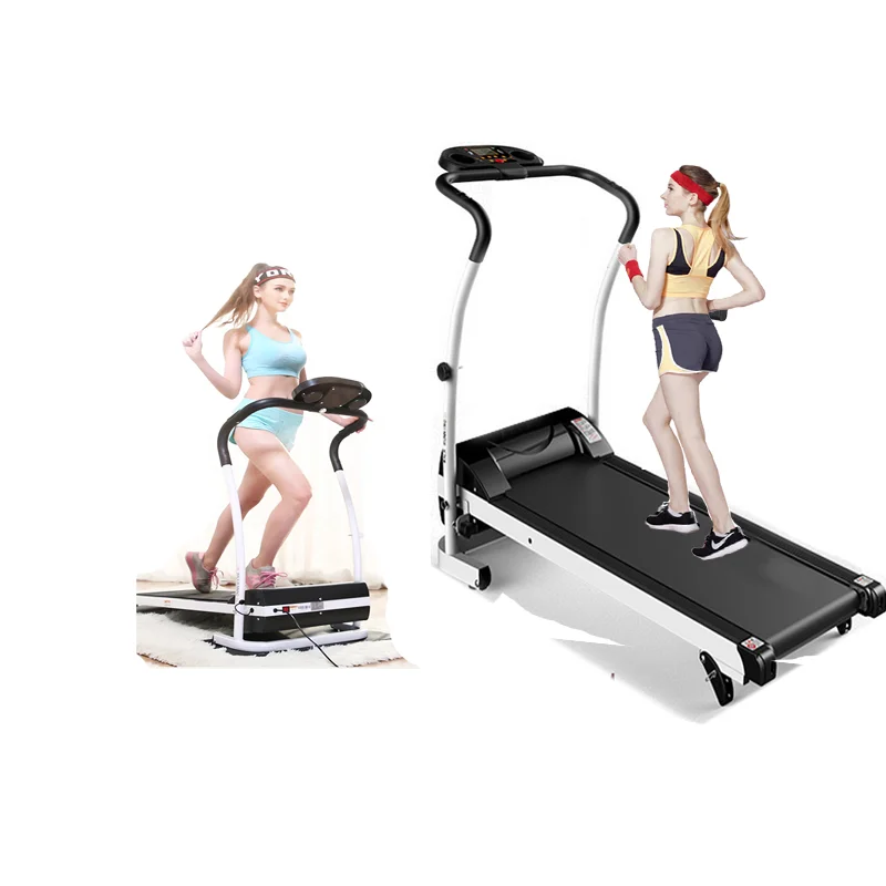 

JOASLI 2021 best electric running machine price motor morocco mini walking running machine price treadmill, Black,red