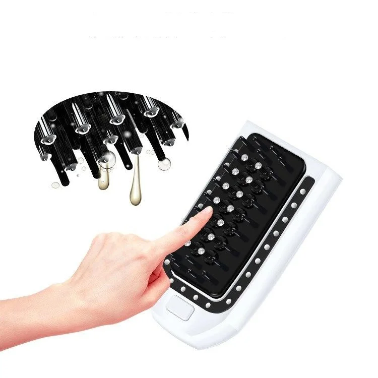 

hair nutrition drainage outlet portable vibration deep scalp massage comb