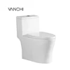 Sanitary ware elegant design one piece toilet bowl price