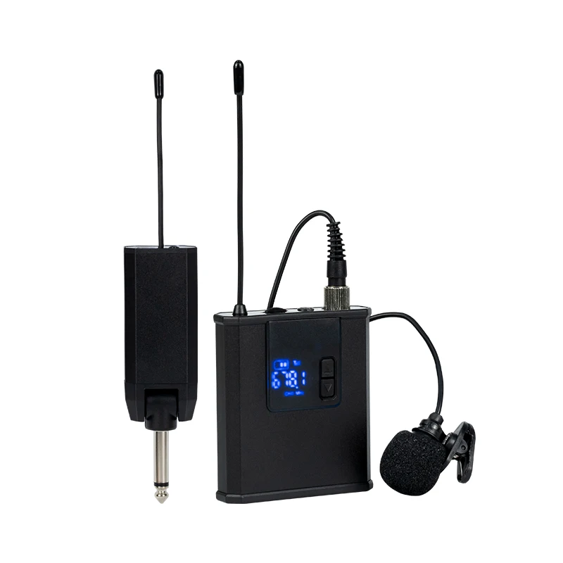 

W11 lapel tie clip youtube mheadphones hip hop dynamic recording double wireless stereo lavalier microphone