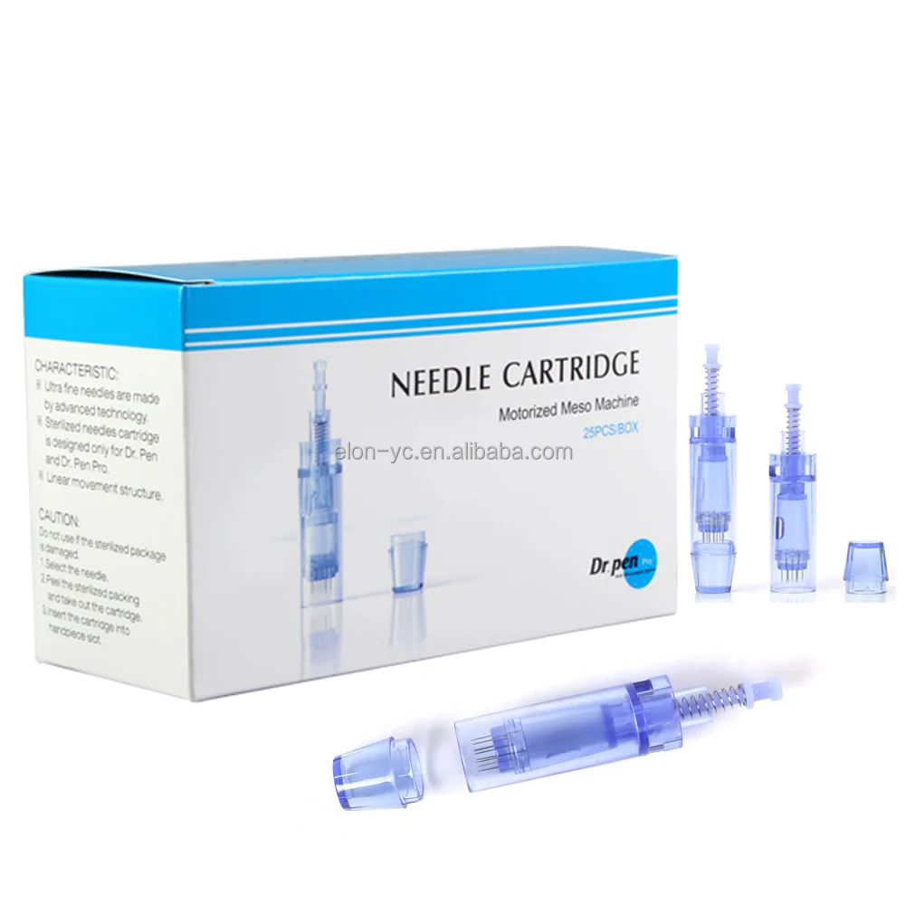 

ELON-YC dr pen A1 Dermapen cartidge needles Microneedle 1 3 5 7 9 12 36 42 Nano Pinc needle cartridges