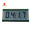 Large 4 digit 7 segment lcd display serial interface