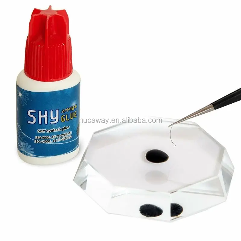 

Eyelash Extensions Glue/Adhesive Sky Glue S+ Type 5ml Black Strong Fast