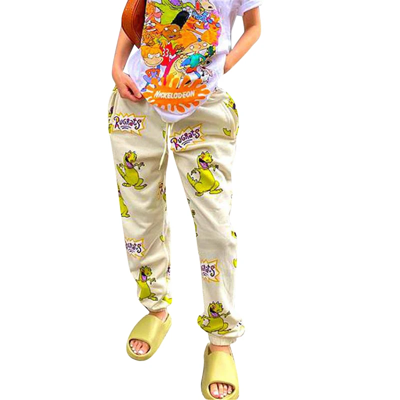

2021 fall clothing new arrival cartoon plus size yoga pants for women, Picture