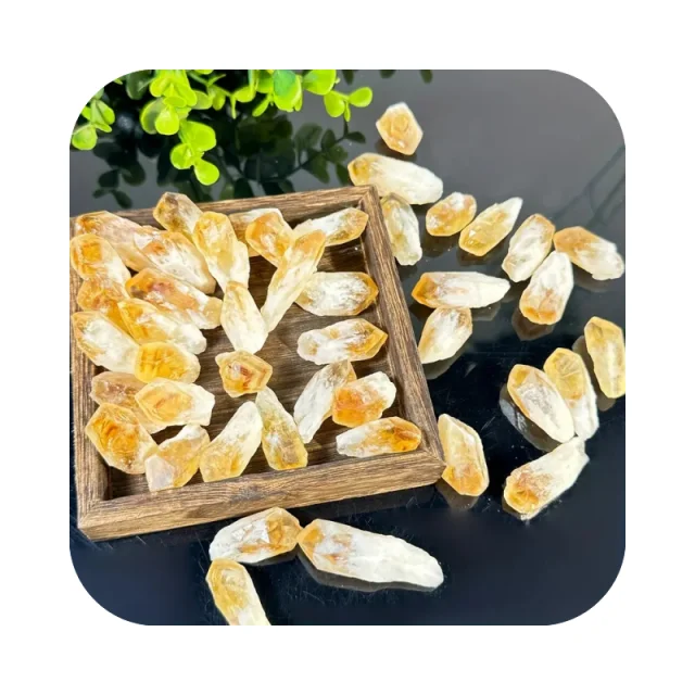 

Wholesale Crystal Quartz original gemstones Citrine Rough Stone Crystal Stone rawCrystal Craft For Fengshui