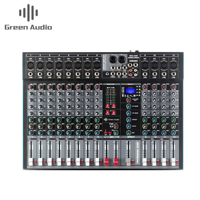 

GAX-ET12 Hot Selling mixer Dj Audio mixer With Low Price