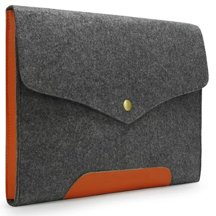 

Wholesale13.3 15.6 17 inch felt laptop bag tablet tote sleeve felt laptop bag