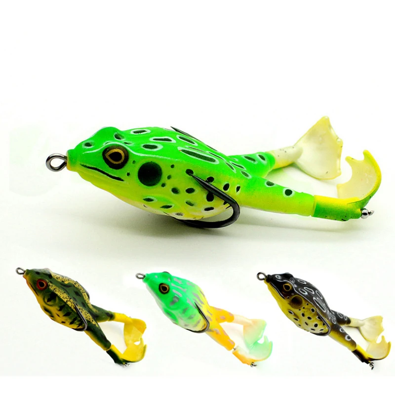 

Painted biomimetic frog floating freshwater ABS fishing trolling bait lures set, Pictures