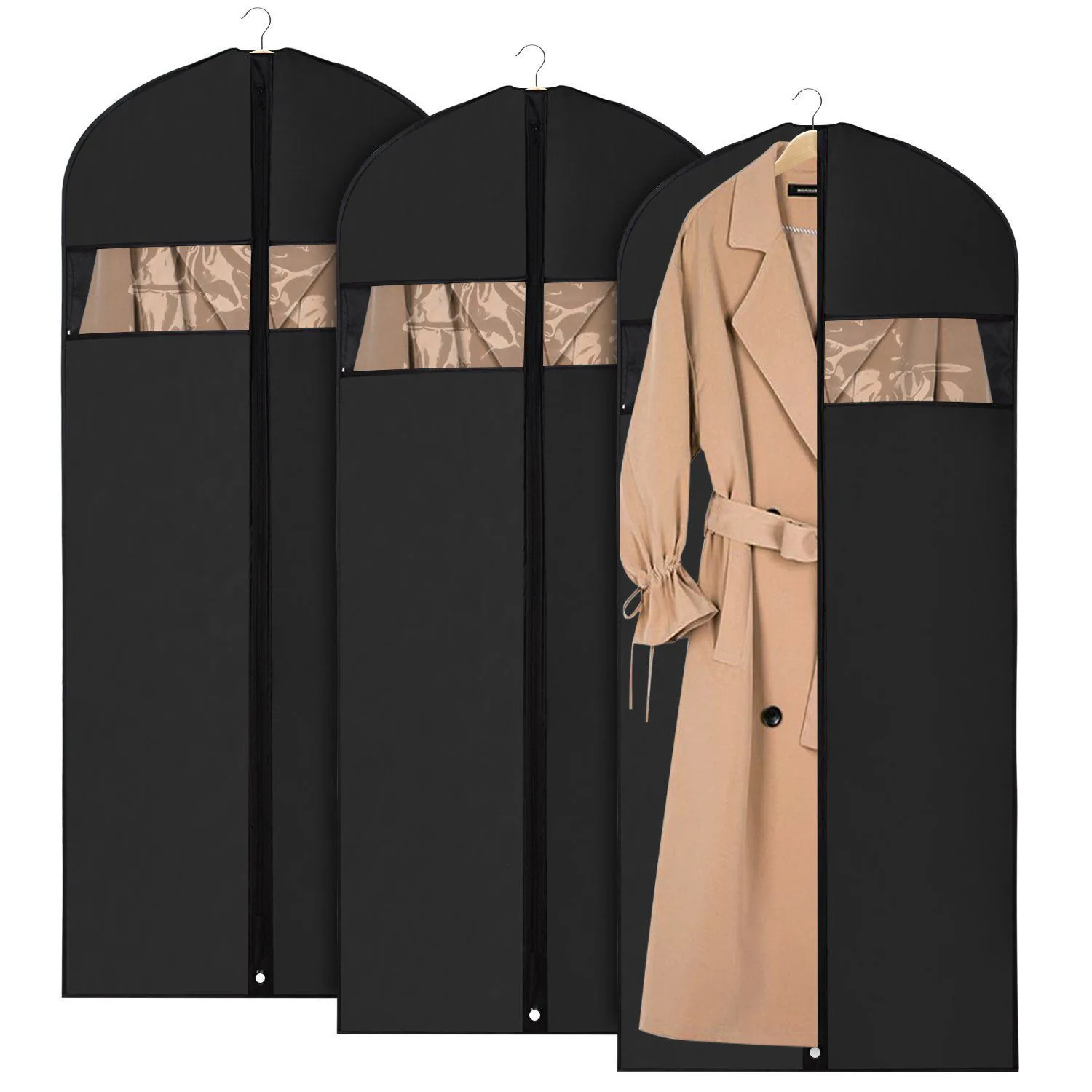 

Wholesale Custom Logo Cheap Fashion Man Foldable Cloth Non Woven Suit Cover Garment Bag, Any color from our color card