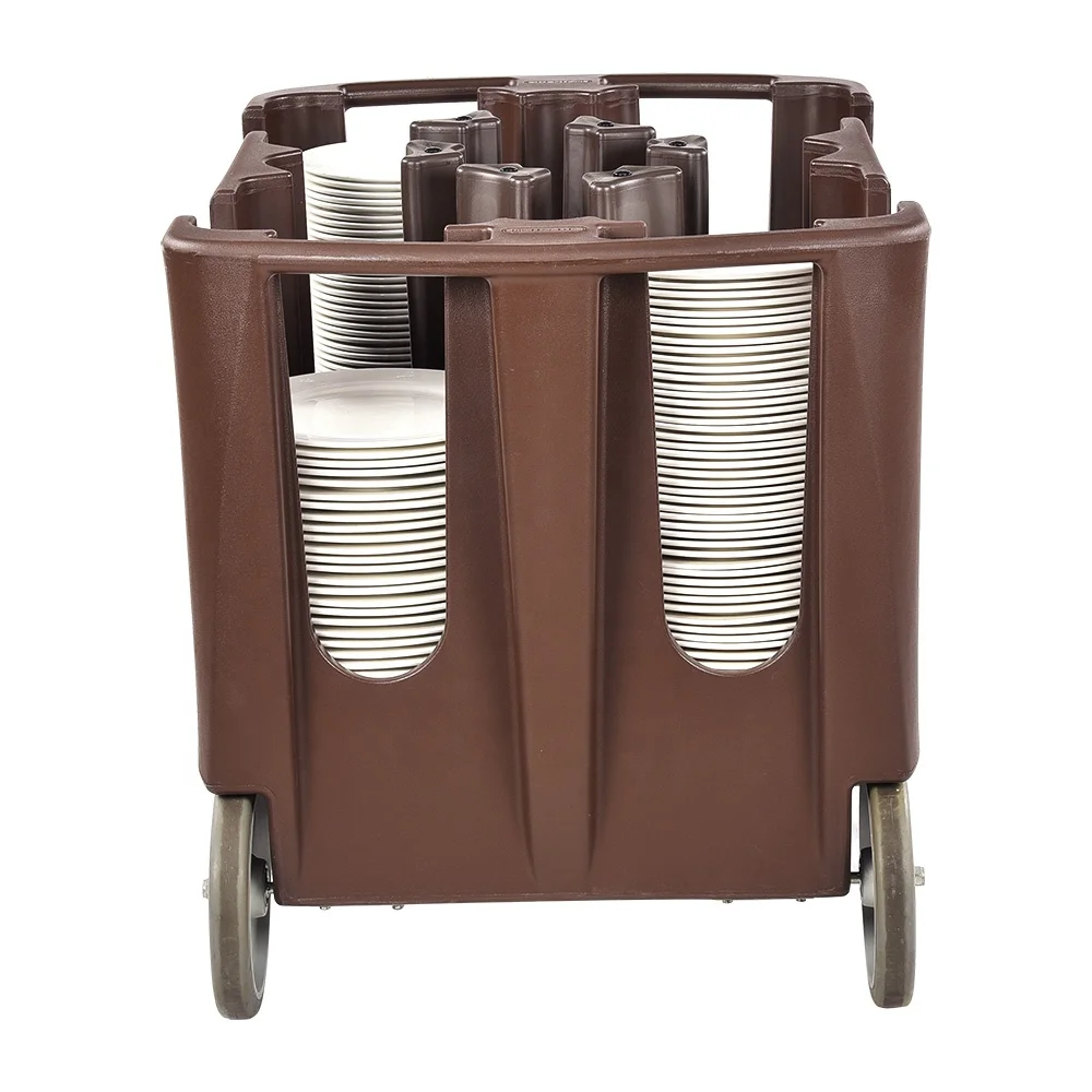 Pe Multiple Adjustable Plate Caddy / Dish Caddy / Tableware Trolley