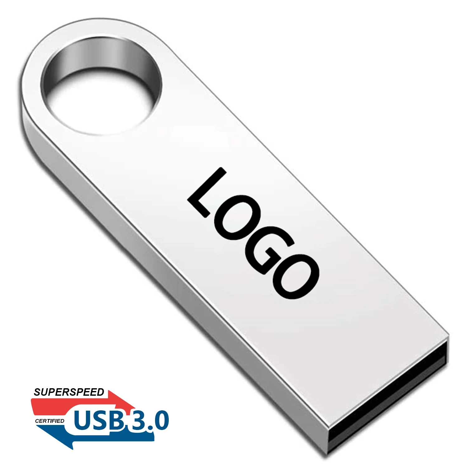 

SimDisk Factory direct metal USB flash drive Customizable LOGO for company gifts and marketing gifts Rectangular Pendrive