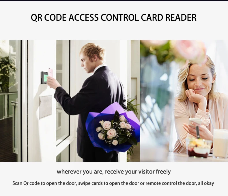 MX-MET  qr code scan  module door access control machine Ethernet