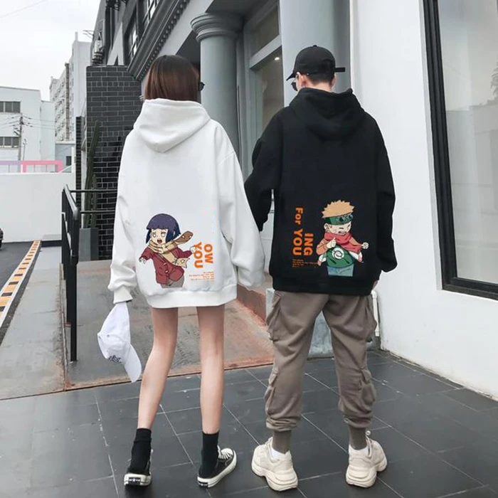 

2021 hot fashion Unisex pullover sweatshirts wholesale mens naturo hoodie anime hoodies for men, 4colors