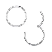 

316L Surgical Steel Piercing Titanium G23 Hinged Segment Ring Septum ring