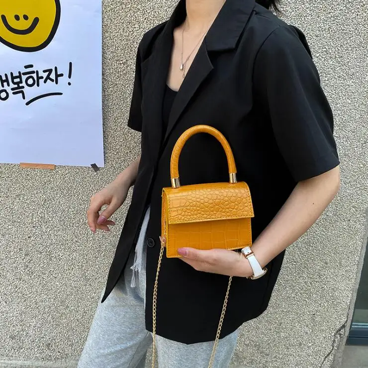 Mini Bag 2022 New Pu Leather Mini Handbags For Women Small Shoulder Purses Sac A Main Femme