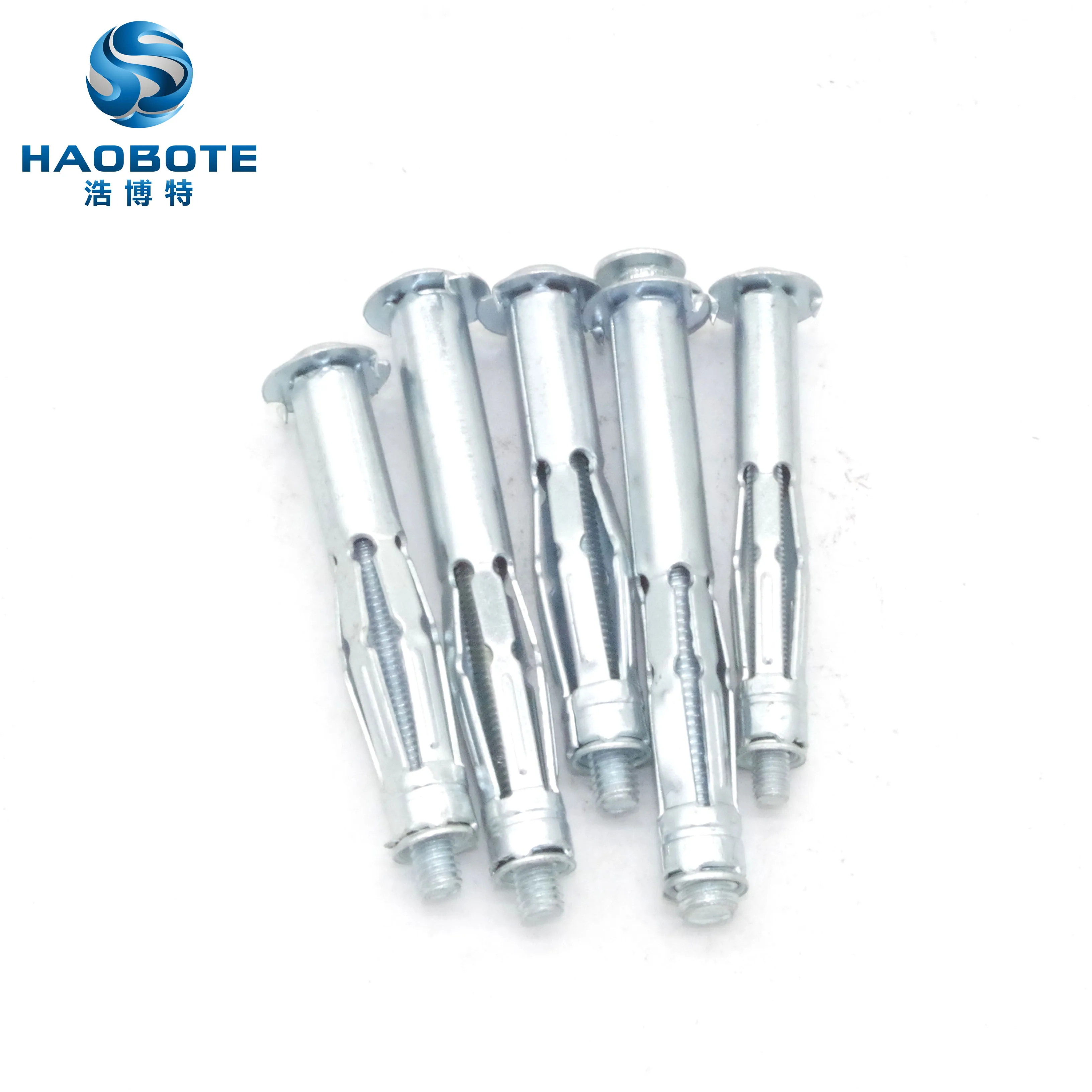 
Metric galvanized drywall screw anchor , M4 M5 M6 M8 hollow wall anchor 