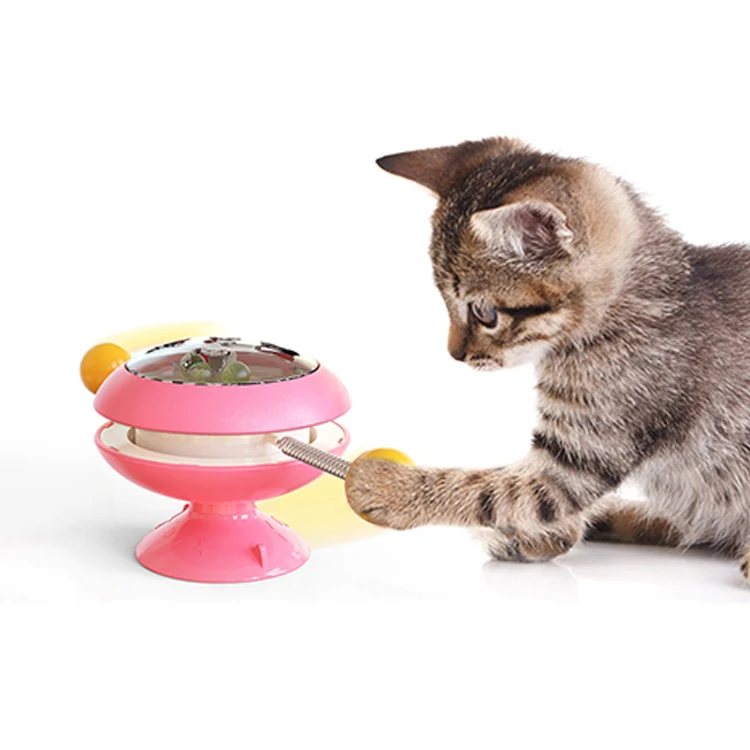 

Popular style The Gyro-shaped Cat Toy lake blue, Customized color