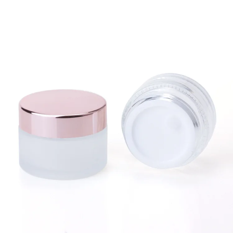 

Empty factory direct factory outlets 50G cosmetic cream jar glass