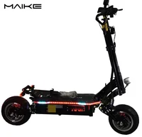 

Best buy USA/EU warehouse MAIKE KK10S 5000W off road tire Foldable Electric Scooters With Seat