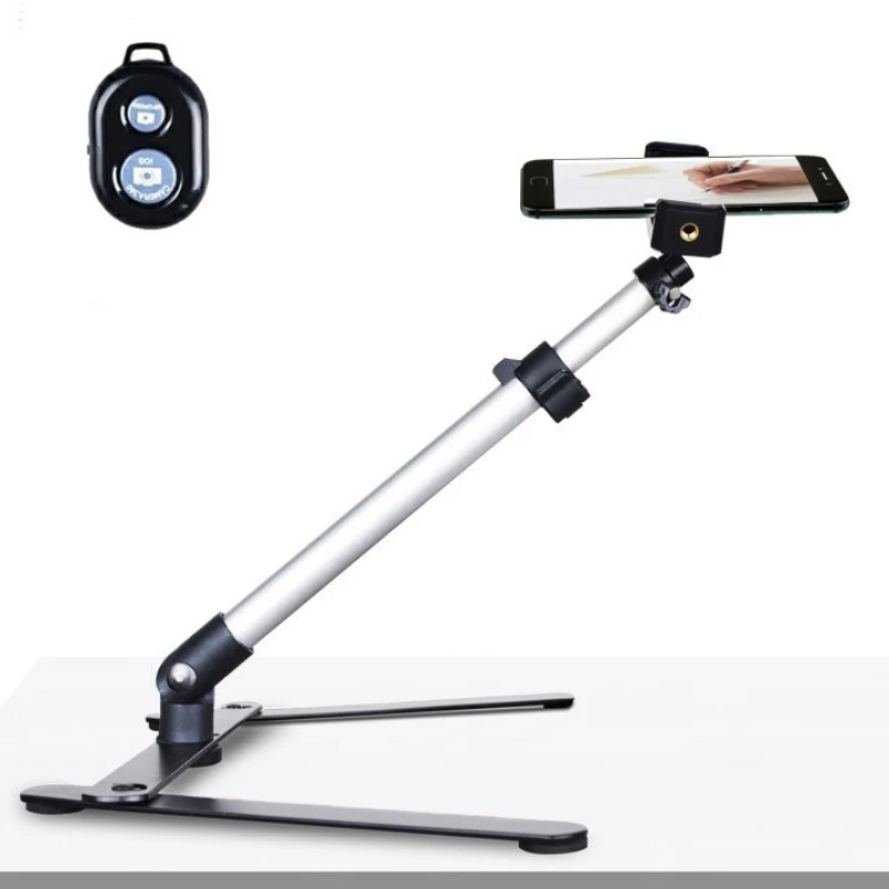 

New Designs Multifunctional Adjustable 360 Rotation Photography Calligraphy Live Video Recording Mobile Phone Overhead Bracket