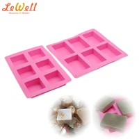 

Amazon hot selling non-toxic Latest collections soap moulds silicone soap molds for gift
