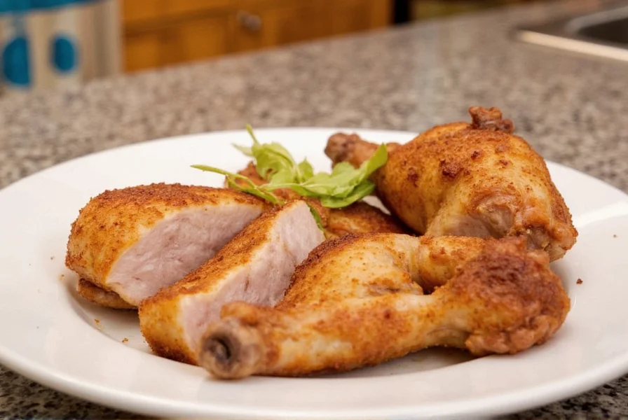 Chicken in ziplock bag brining