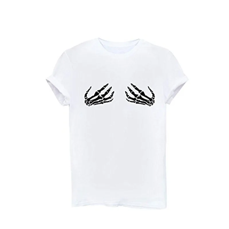 

Women Casual Short Sleeve Personality Tee Shirt Female Girls T-shirt Tops