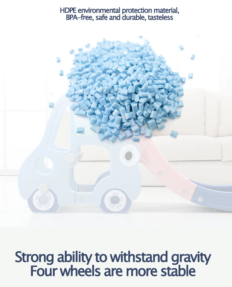 Feelkids Indoor Multi-Combination Baby & Kids Playhouse with Plastic Slides factory