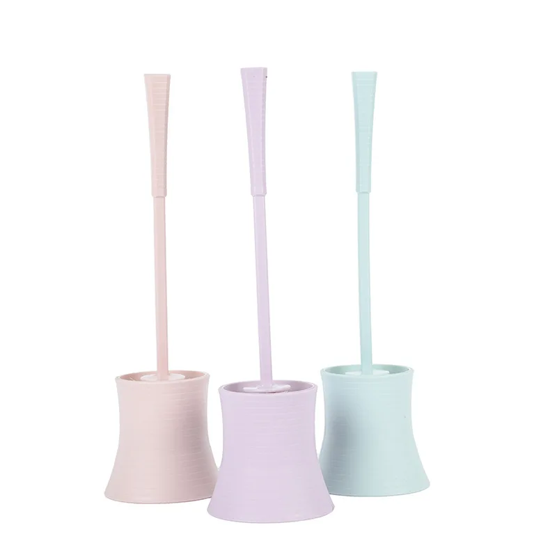 

Factory Direct Supply 5286 Colorful Leisure Sanitary Brush Creative PlasticToilet Brush with Holder Cleaning Brush