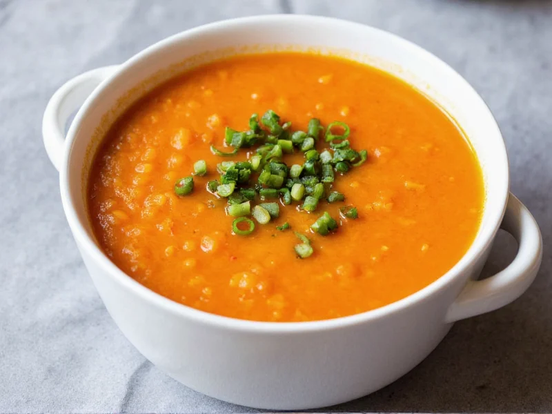 Carrot Red Lentil Soup: Nutritious Recipe & Cooking Guide