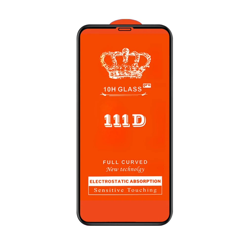 

111D 9H High Quality Full Glue Full Cover Tempered Glass for Samsung A01A11 A31 A51 A71 A81 A91 Screen Protector Film, Crystal clear