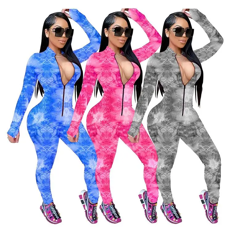 

1020M176 New Style Autumn Winter New Solid Sexy Bodycon Jumpduit