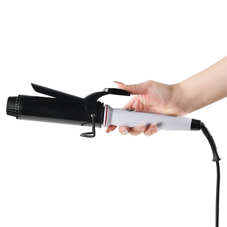 

Rotating hair curling iron hair wand PTC Fast Heat Up hair styler curler 32mm professional curling wand