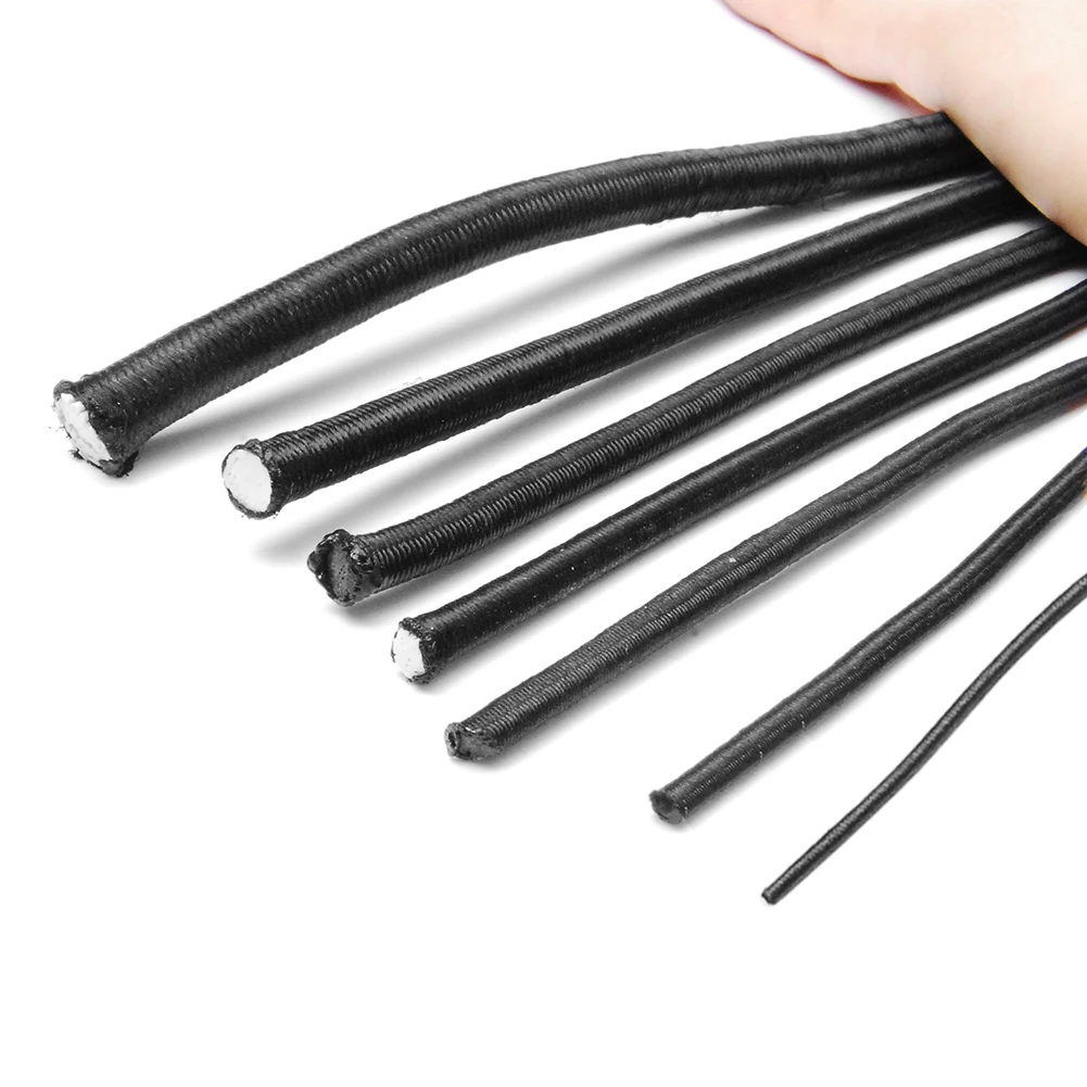 

100Metre Strong Elastic Rope Cord Bungee Shock Cord Stretch String for Jewelry Making Outdoor Project Tents Kayak Boat Bag S0060